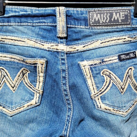 Miss Me Women's Denim Bootcut Jeans #XI022BL Size 27 - Picture 5 of 8